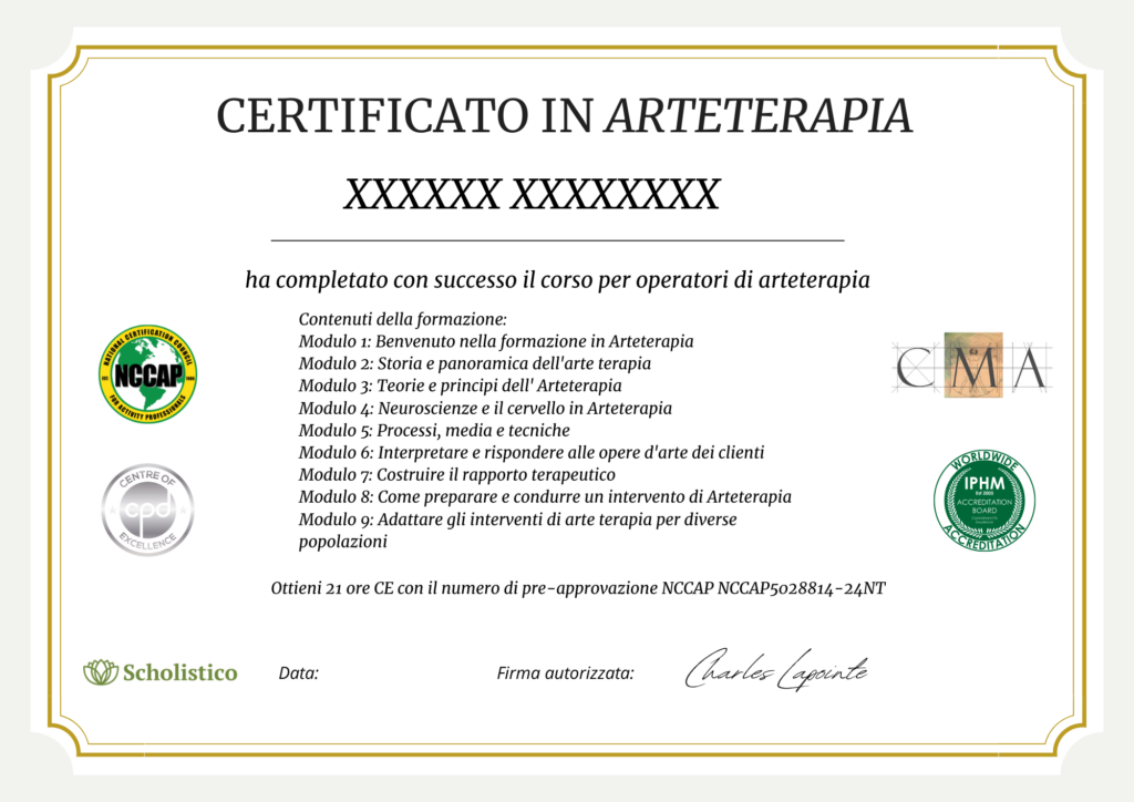 IT Art Therapy Certificate PROT 1