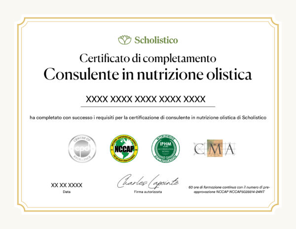 Scholistico Social Media Certificate HNC Italian scaled